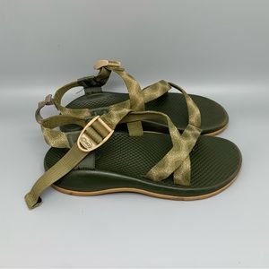 Chaco Z1 Sandals Green Women's‎ Sz 5